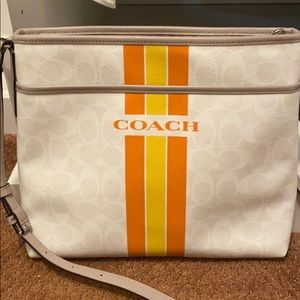 Coach file crossbody